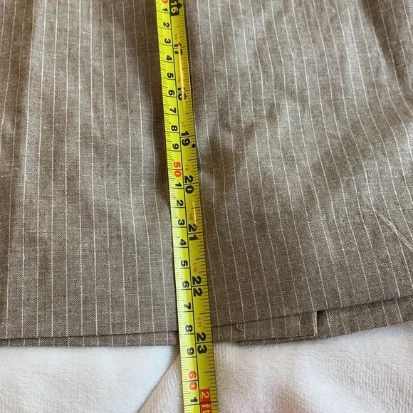 NWT CALVIN KLEIN Pinstripe Pencil Skirt - Picture 12 of 12